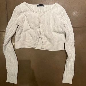 Brandy Melville white Cardigan